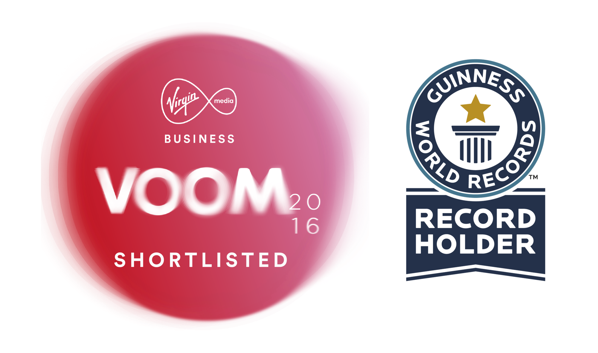 Virgin Voom shortlisted 2016 and Guinness World Records record holder